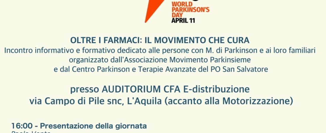 Giornata Mondiale Parkinson 2025