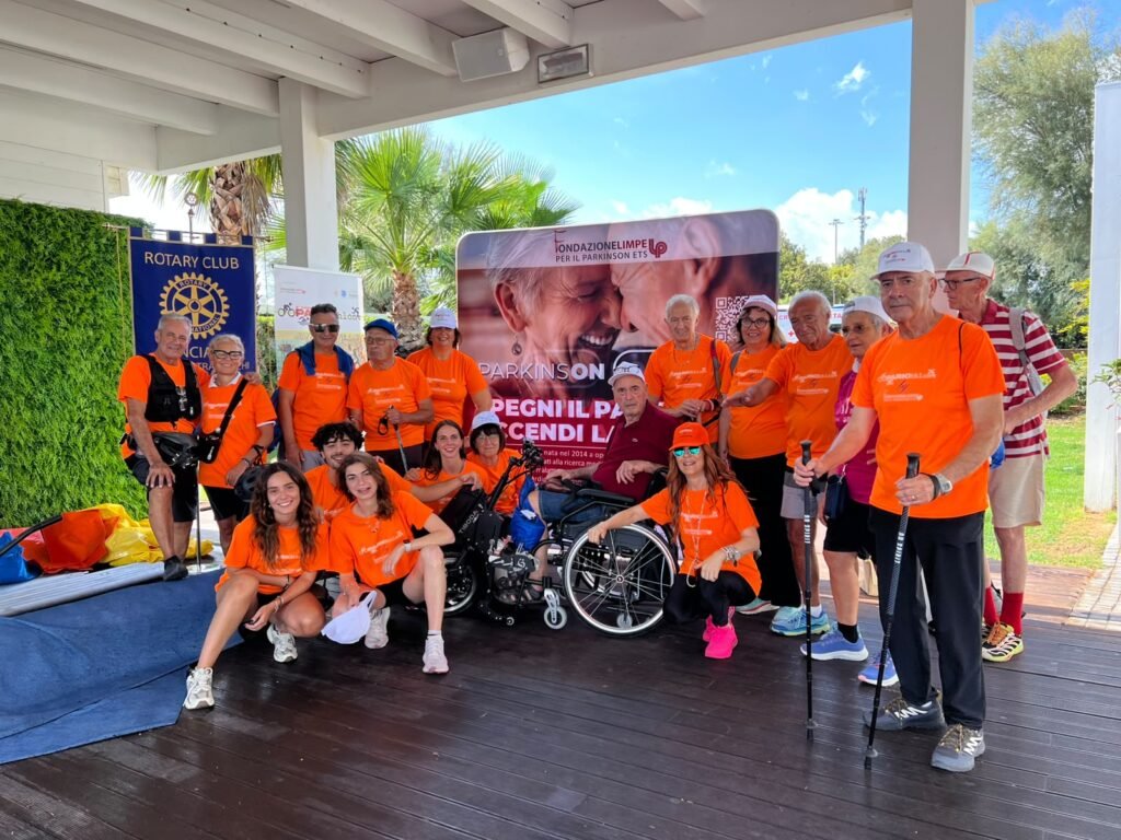 La squadra del Movimento Parkinsieme al Parkithlon 2026